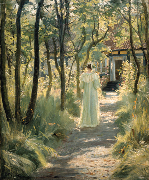 MARIE IN THE GARDEN
