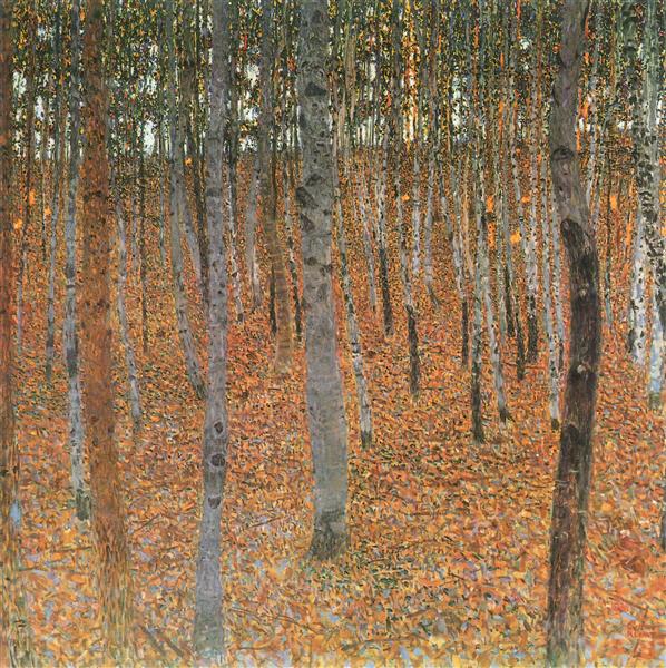Beech Grove I, 1902 by Gustav Klimt