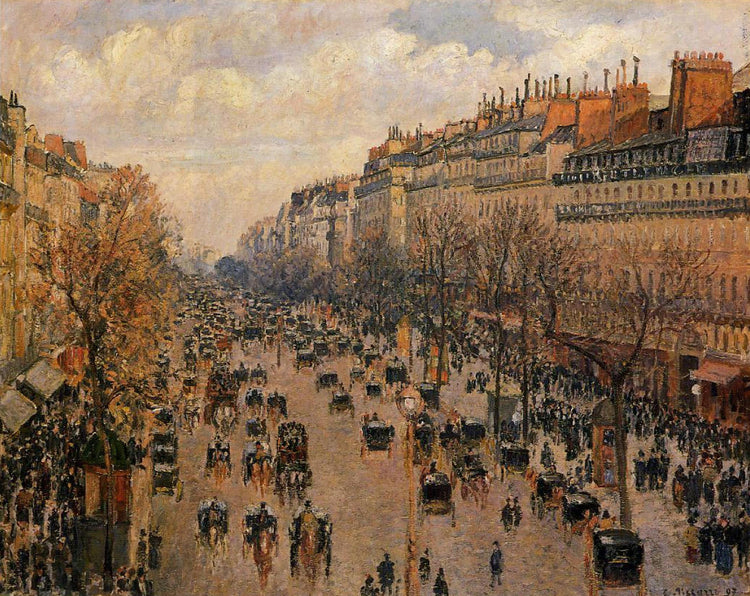 BOULEVARD MONTMARTRE: AFTERNOON, SUNLIGHT (BOULEVARD MONTMARTRE: APRES-MIDI, SOLEIL)
