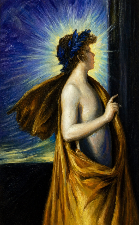 FIGURE OF APOLLO FROM ’THE FORGE OF VULCAN’, AFTER VELAZQUEZ