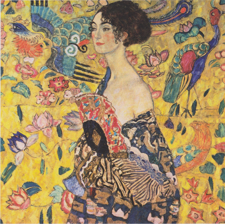 LADY WITH FAN
