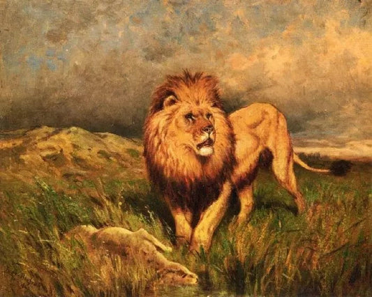 LION AND PREY (THE KILL)