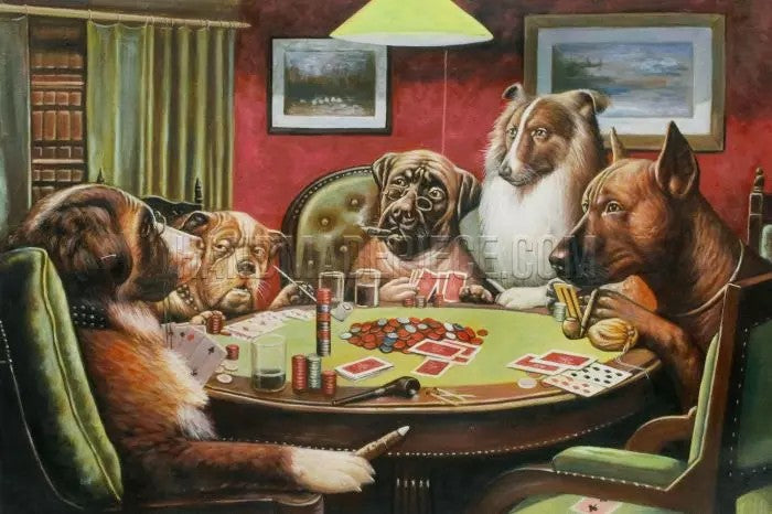 A BOLD BLUFF (JUDGE ST. BERNARD STANDS PAT ON NOTHING)