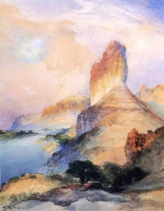 CASTLE BUTTE, GREEN RIVER, WYOMING