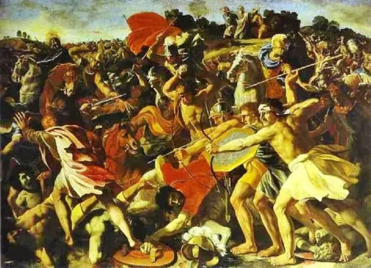 THE BATTLE OF JOSHUA WITH AMALEKITES