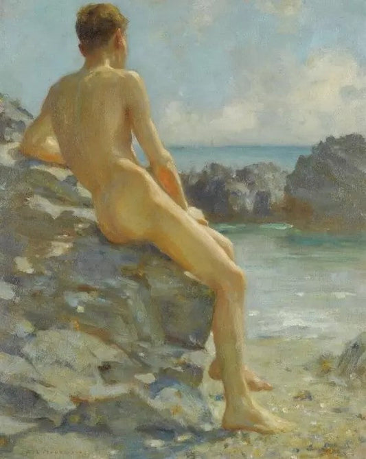 THE BATHER