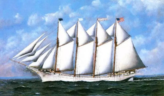 THE SAILING SHIP ’GEORGE W. TRUITT, JR.’