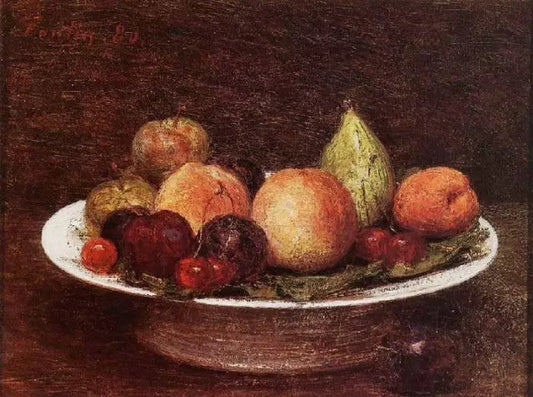 PLATE OF FRUIT