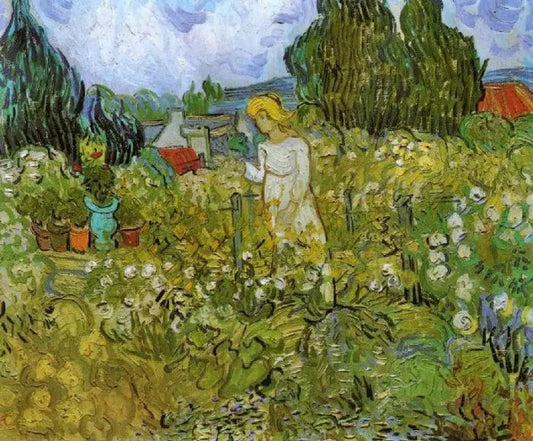 MARGUERITE GACHET IN THE GARDEN