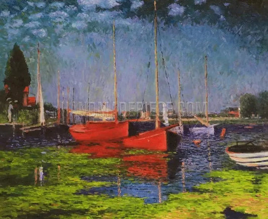 PLEASURE BOATS AT ARGENTEUIL
