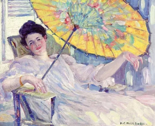 WOMAN WITH PARASOL