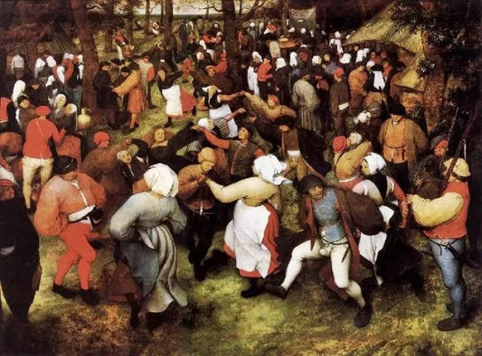 WEDDING DANCE IN THE OPEN AIR