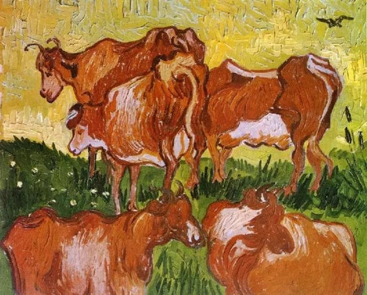 COWS, AFTER JORDAENS