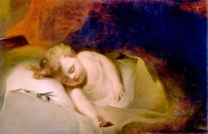 CHILD ASLEEP (THE ROSEBUD)
