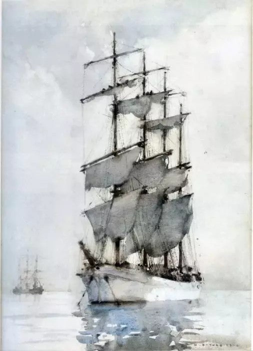FOUR MASTED BARQUE
