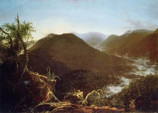 SUNRISE IN THE CATSKILL MOUNTAINS