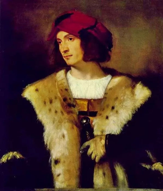 PORTRAIT OF A MAN IN A RED CAP