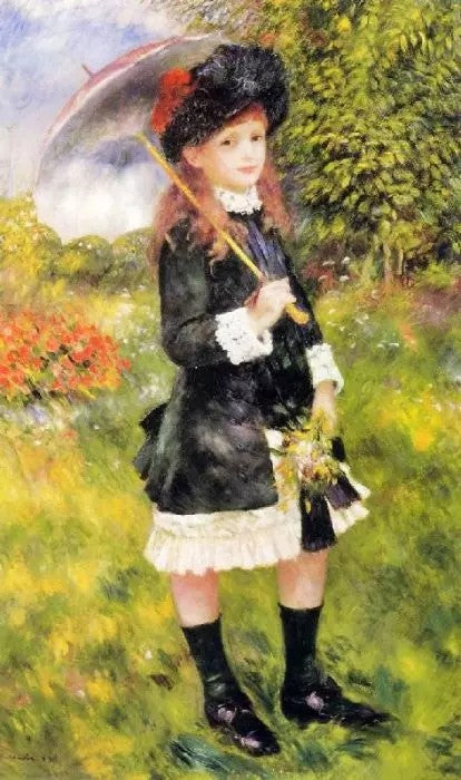 GIRL WITH A PARASOL (ALINE NUNES)
