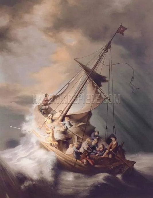 CHRIST IN THE STORM ON THE SEA OF GALILEE