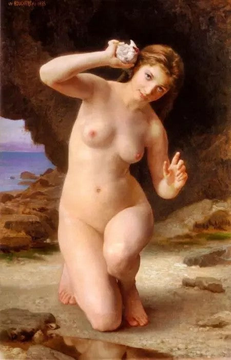 WOMAN WITH SEASHELL (FEMME AU COQUILLAGE)