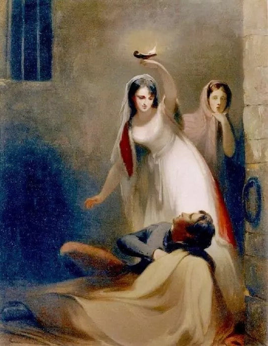 PRISON SCENE FROM J. FENIMORE COOPER’S THE PILOT