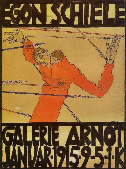 SELF PORTRAIT AS ST. SEBASTIAN, POSTER