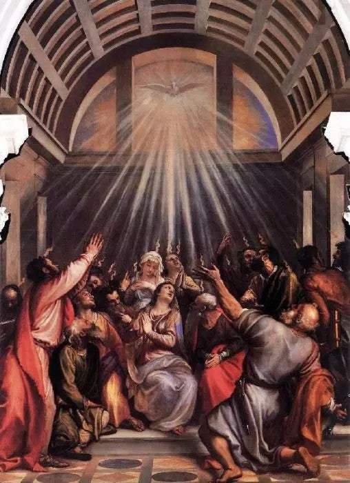 THE DESCENT OF THE HOLY GHOST