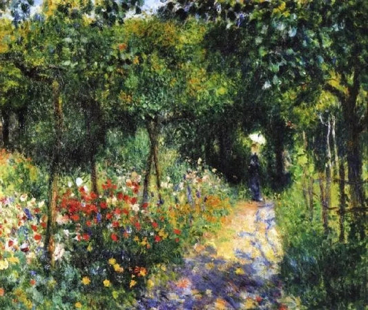 WOMEN IN A GARDEN