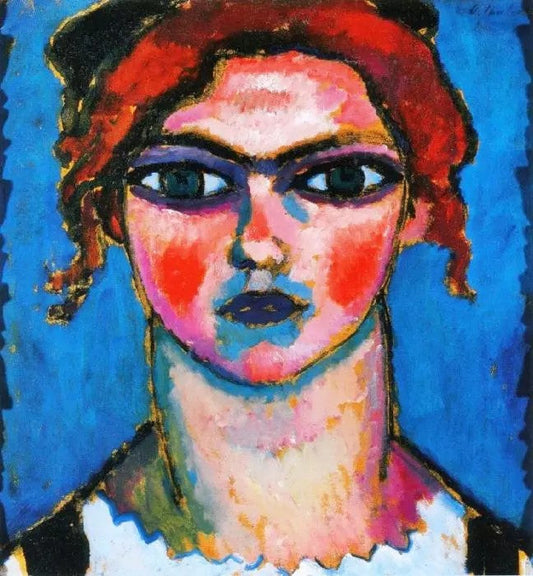 YOUNG GIRL WITH GREEN EYES