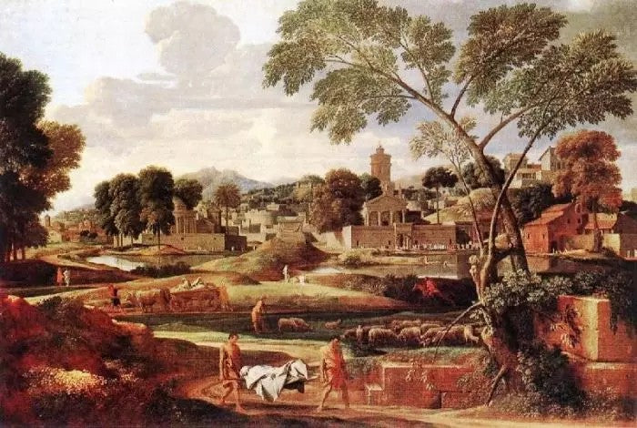 LANDSCAPE WITH THE FUNERAL OF PHOCION