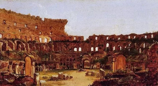 INTERIOR OF THE COLOSSEUM ROME