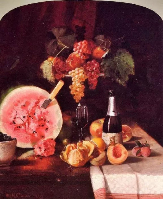 STILL LIFE WITH WATERMELON