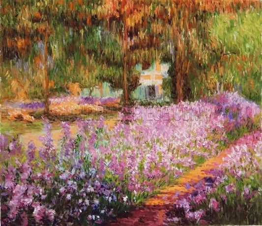 IRISES IN MONET’S GARDEN