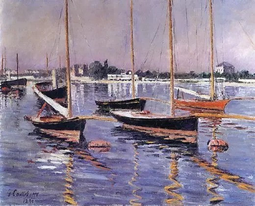 BOATS ON THE SEINE AT ARGENTEUIL