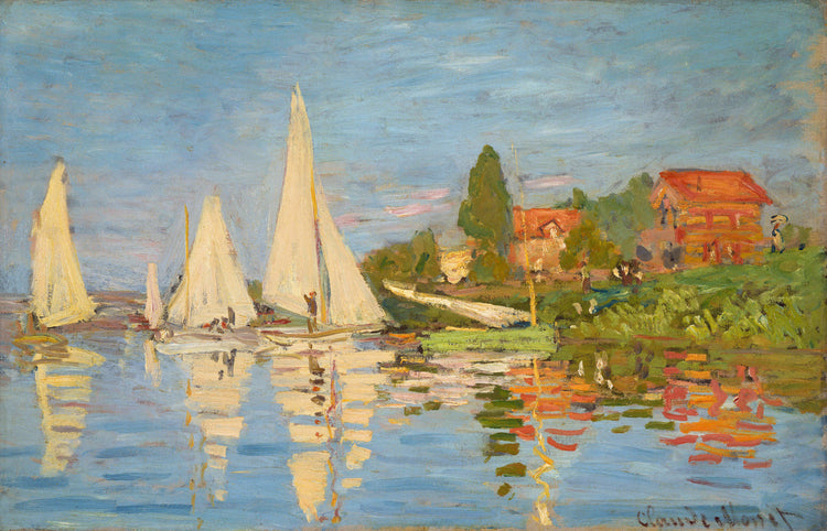 REGATTA AT ARGENTEUIL, 1872