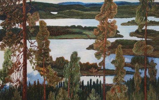 SUMMER LANDSCAPE FROM NORRLAND