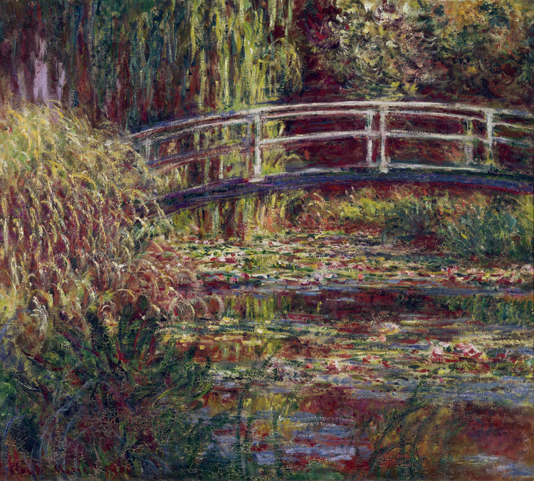 WATER-LILY POND, SYMPHONY IN ROSE