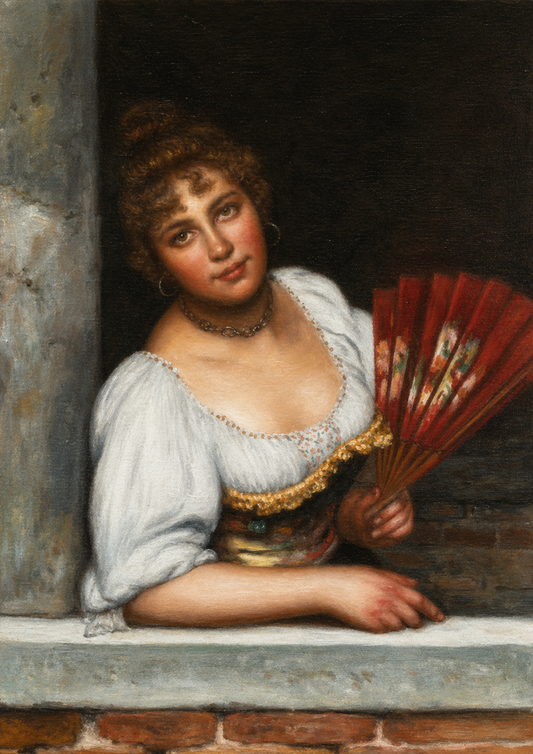 THE RED FAN