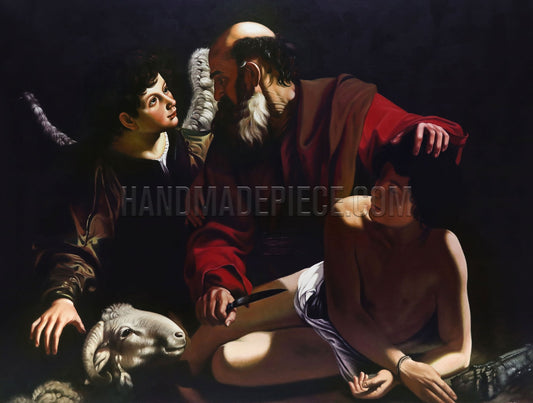 The Sacrifice Of Isaac by Caravaggio