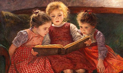 Famous Reading Paintings — featured work