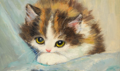 Famous Cat Paintings