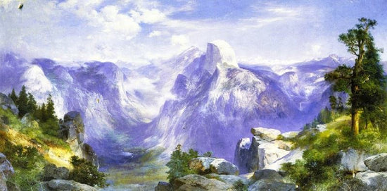 Domes Of The Yosemite by Thomas Moran