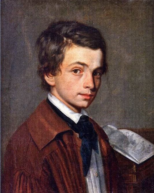 Self-Portrait As A Child by Alexandre Cabanel
