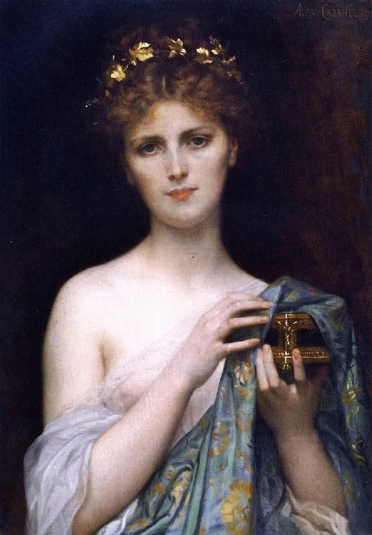 Christina Nilsson As Pandora by Alexandre Cabanel