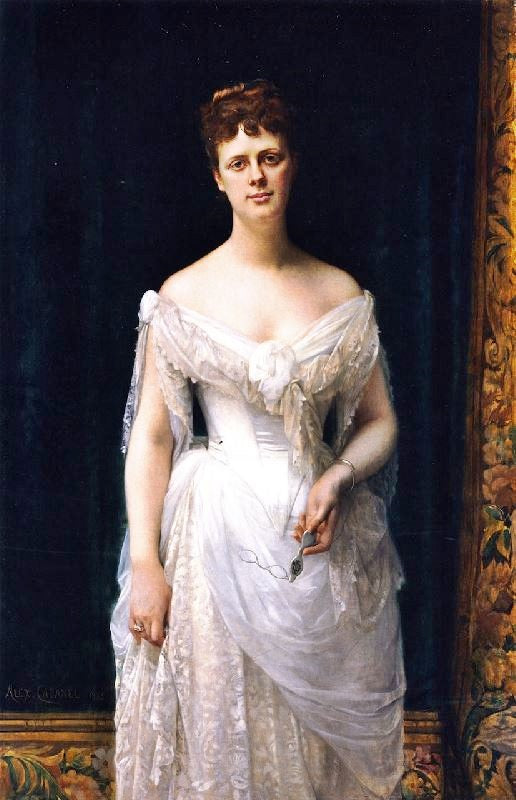 Mary Frick Garrett, Later Mrs. Henry Barton Jacobs by Alexandre Cabanel