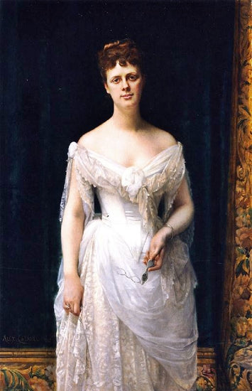 Mary Frick Garrett, Later Mrs. Henry Barton Jacobs by Alexandre Cabanel