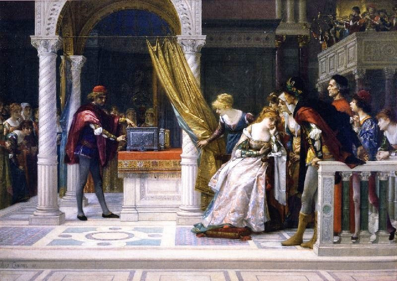 Portia, From The Merchant Of Venice by Alexandre Cabanel