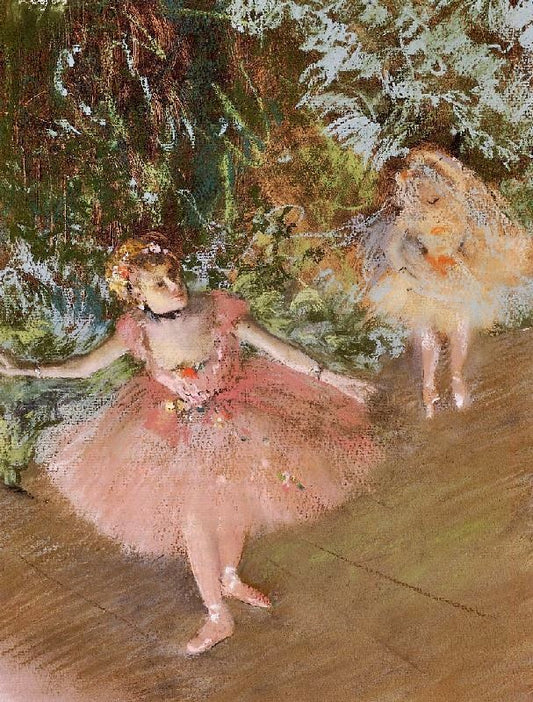Dancer On Stage by Edgar Degas