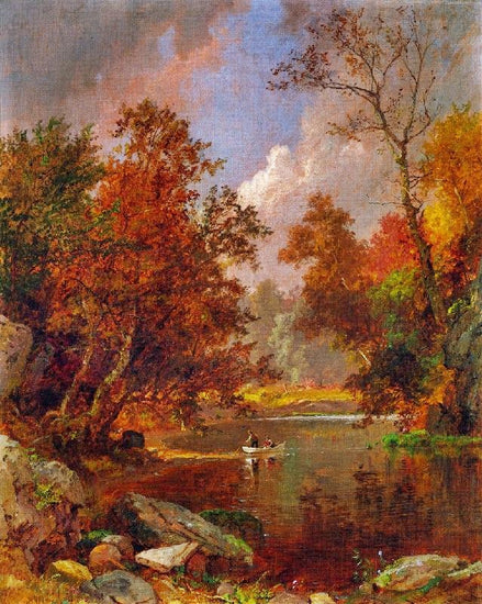 Autumn On The River by Jasper Francis Cropse