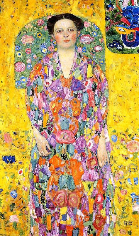 Portrait Of Eugenia, Mada Primavesi by Gustav Klimt